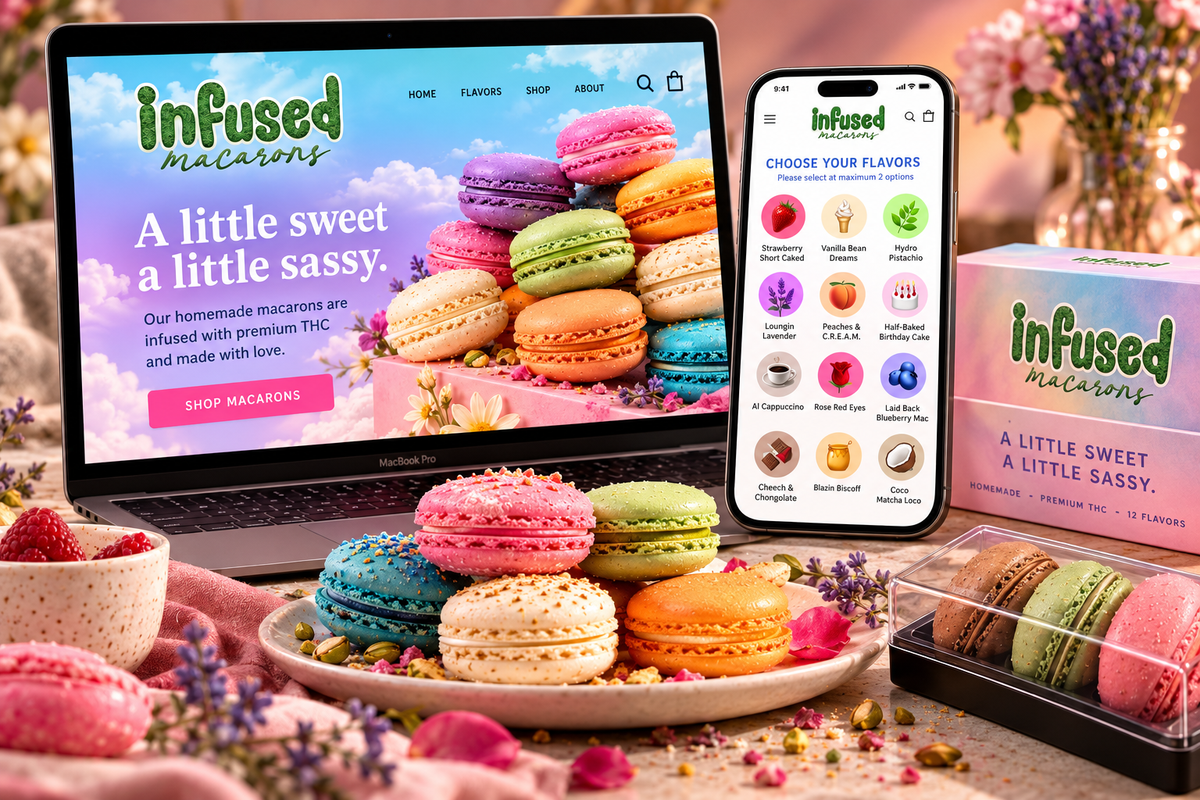 INFUSED MACARONS